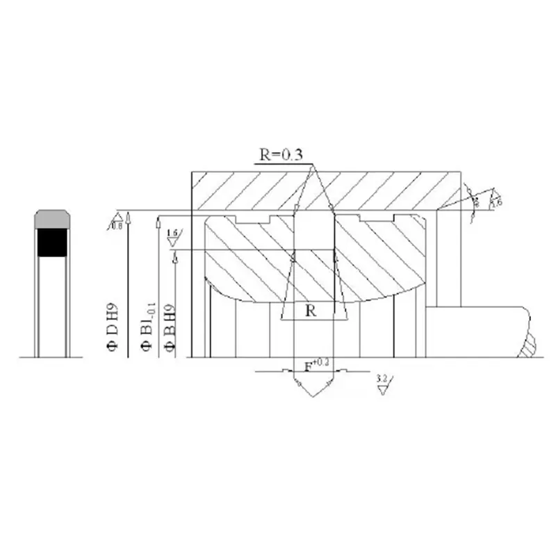 High Pressure Seals For Piston Holes